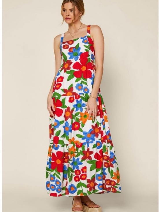 Skies Are Blue Dresses & Skirts - Maxi Floral Dress